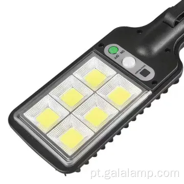 Luz de parede movida a energia solar para iluminação elegante do pátio